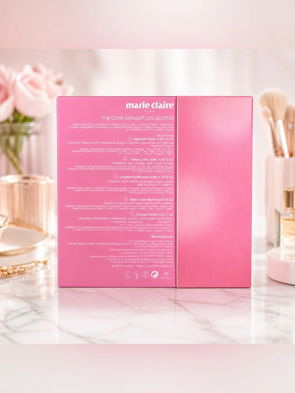 Marie Claire Face Makeup Essentials Core Makeup Collection Set NIB